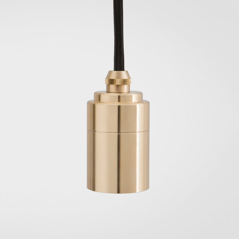 Voronoi III Pendant Light in Brass