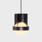 Loop Single Pendant in Dark Grey + Sphere IV